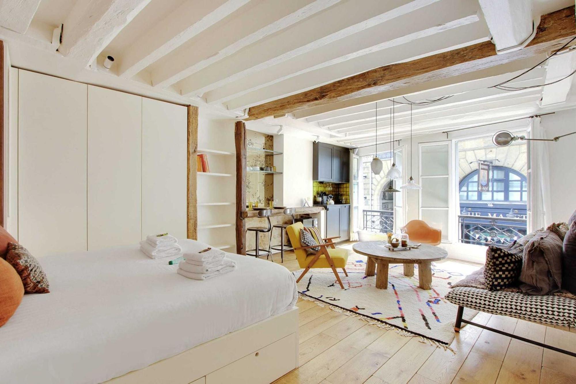 Beautiful Studio In The Heart Of The Latin Quarter Lejlighed Paris Eksteriør billede